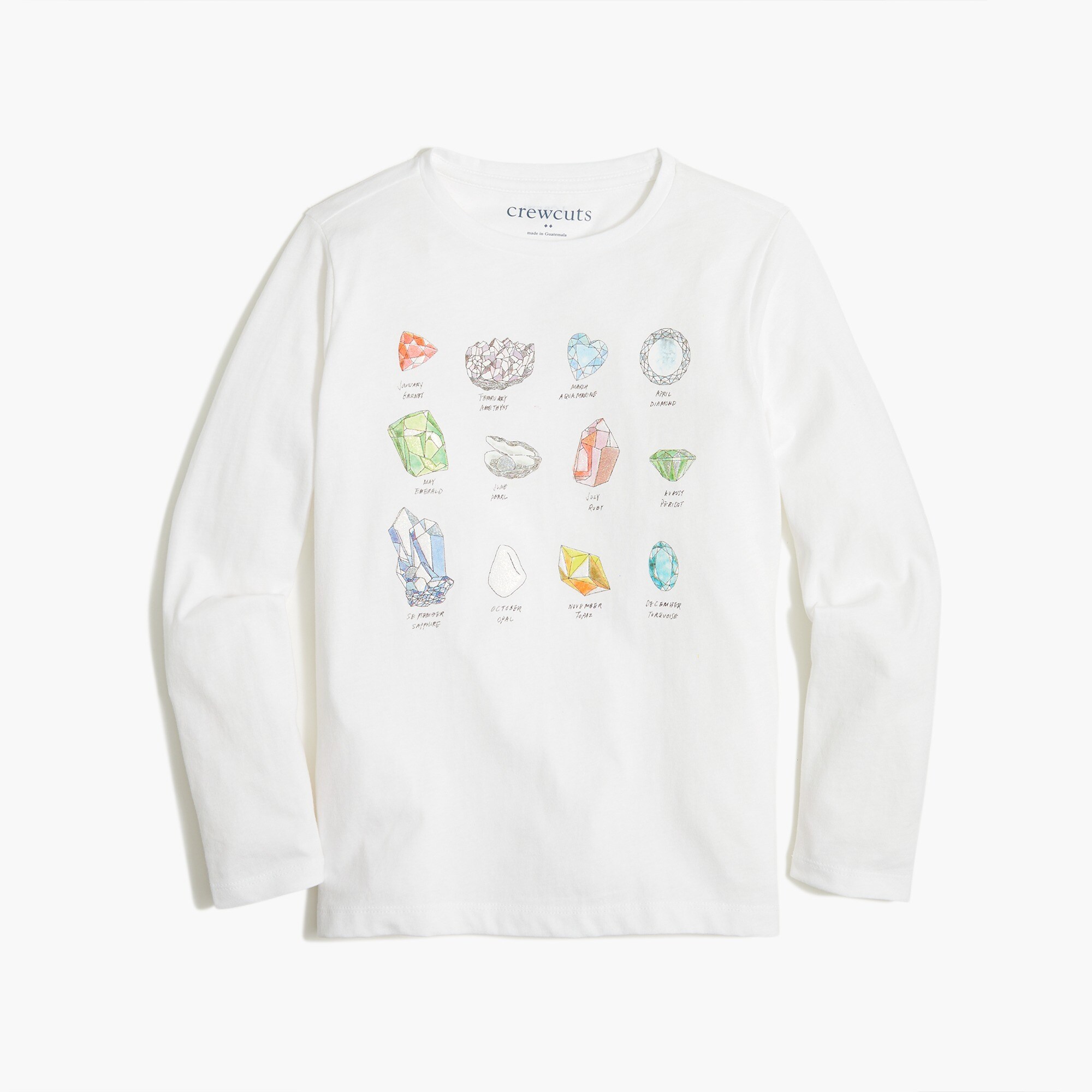 Girls' crystal gems graphic tee