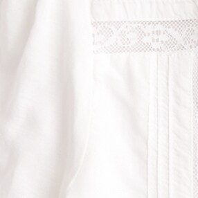 Tie-neck lace top WHITE j.crew: tie-neck lace top for women