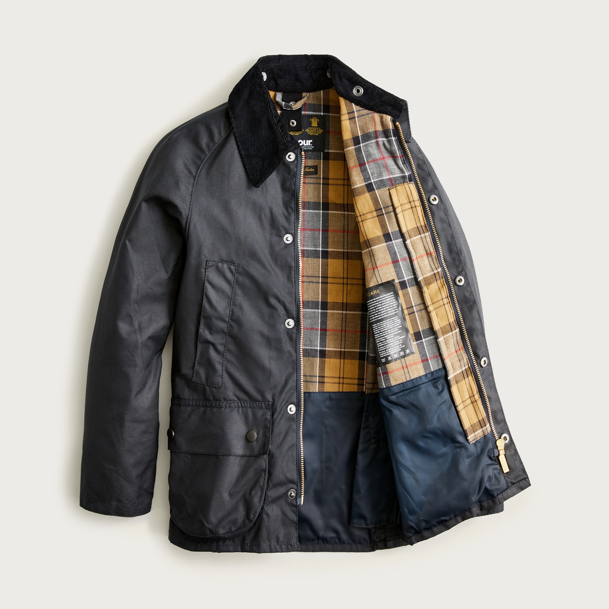 Kids' Barbour® Bedale Waxed Jacket For Girls | J.Crew
