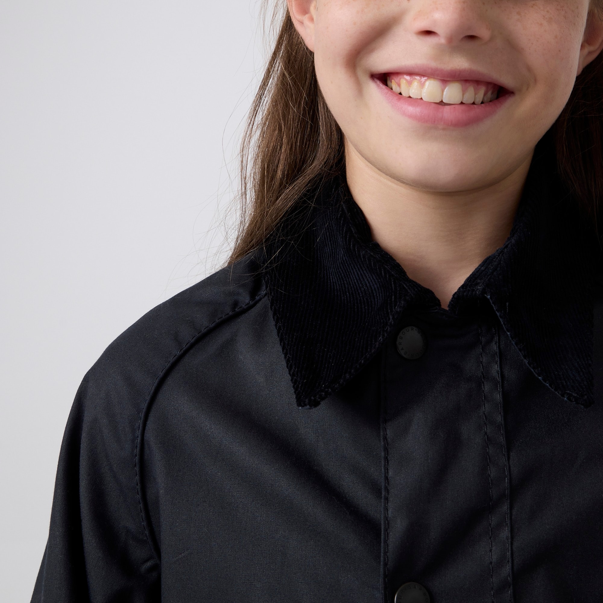 Kids' Barbour® Bedale Waxed Jacket For Girls | J.Crew