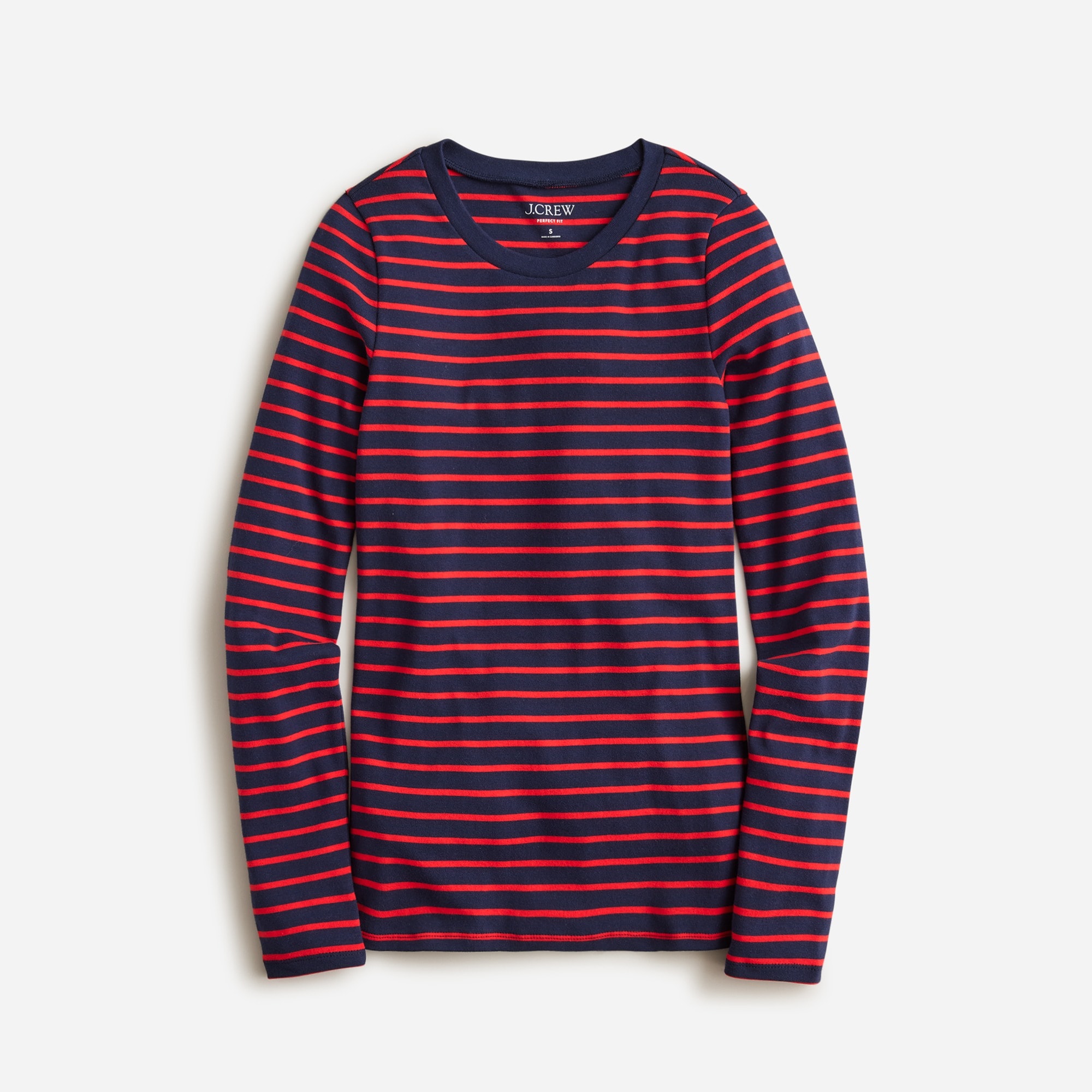 J crew striped tops