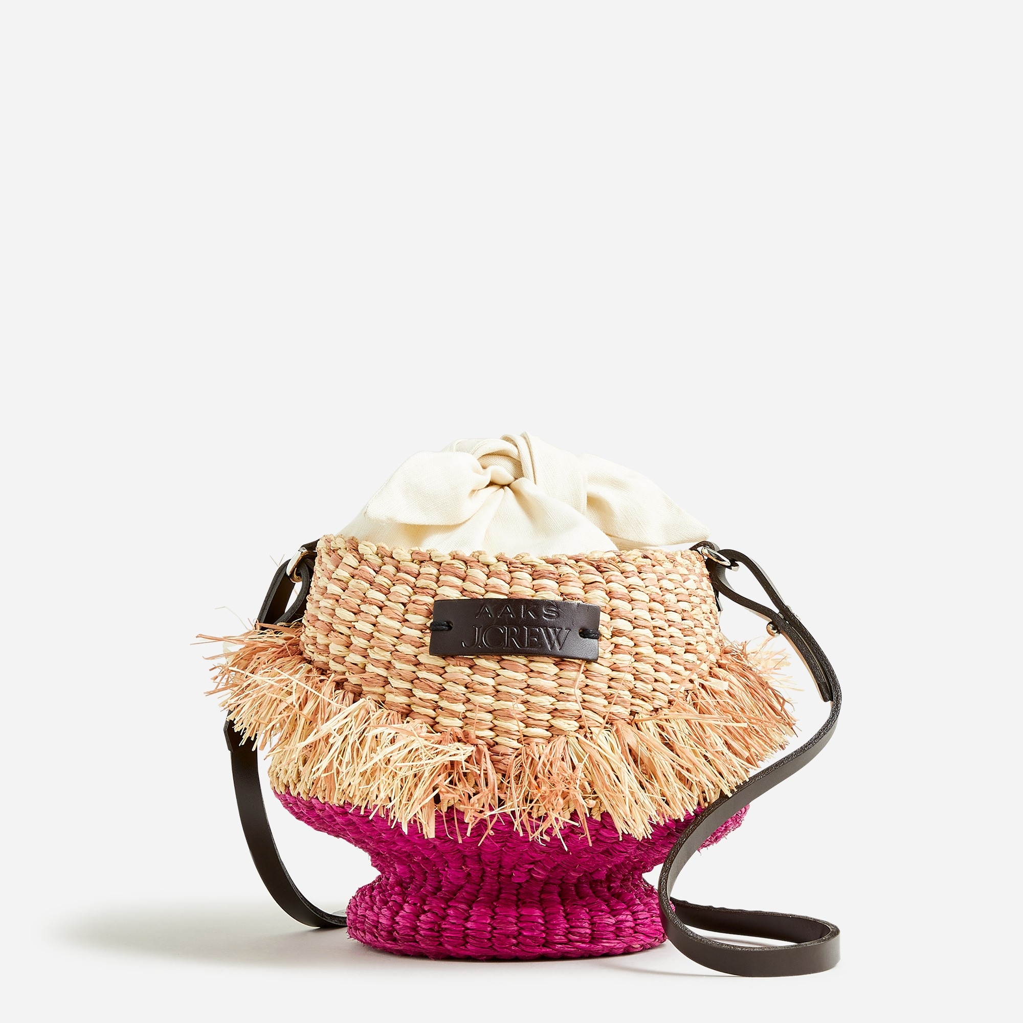 Limited-edition AAKS X J.Crew Baw Pot Ruffle Bag For Women | J.Crew