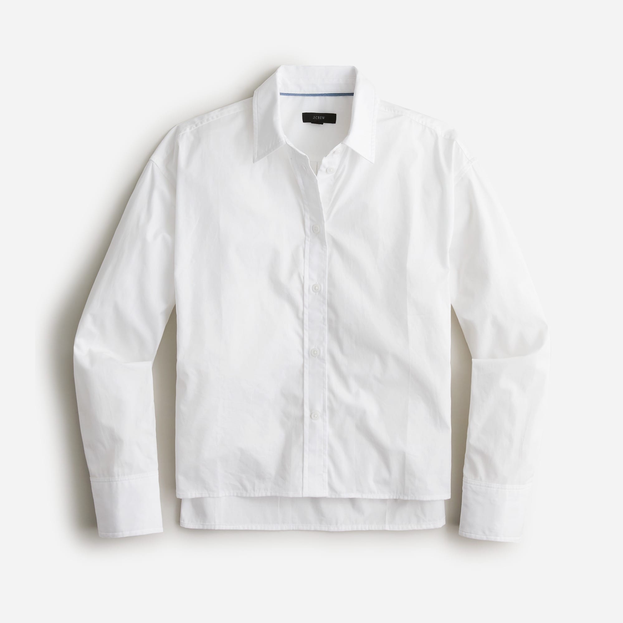 BALMAIN - Cotton Poplin Cropped Shirt