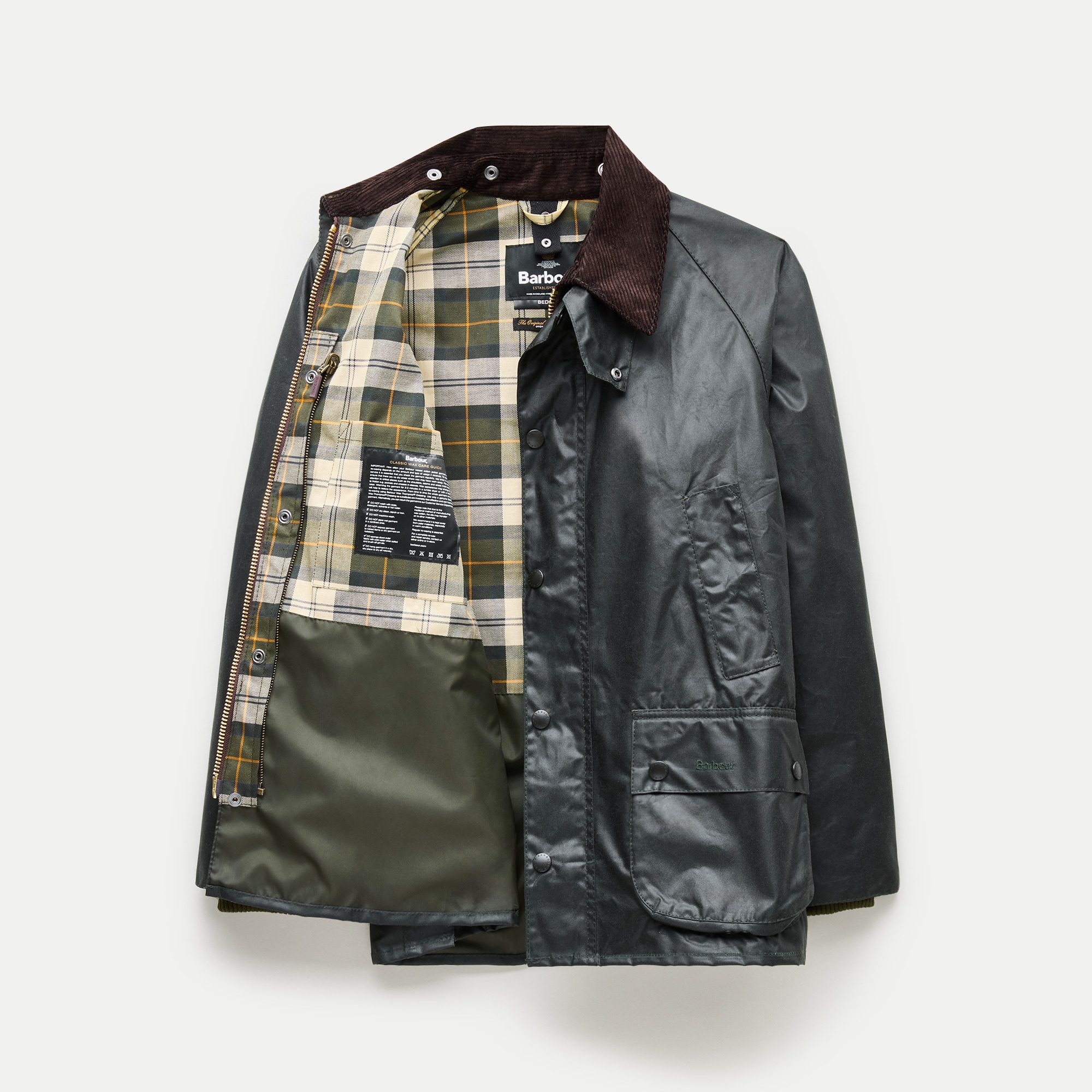 Barbour® Bedale Wax Jacket For Men | J.Crew