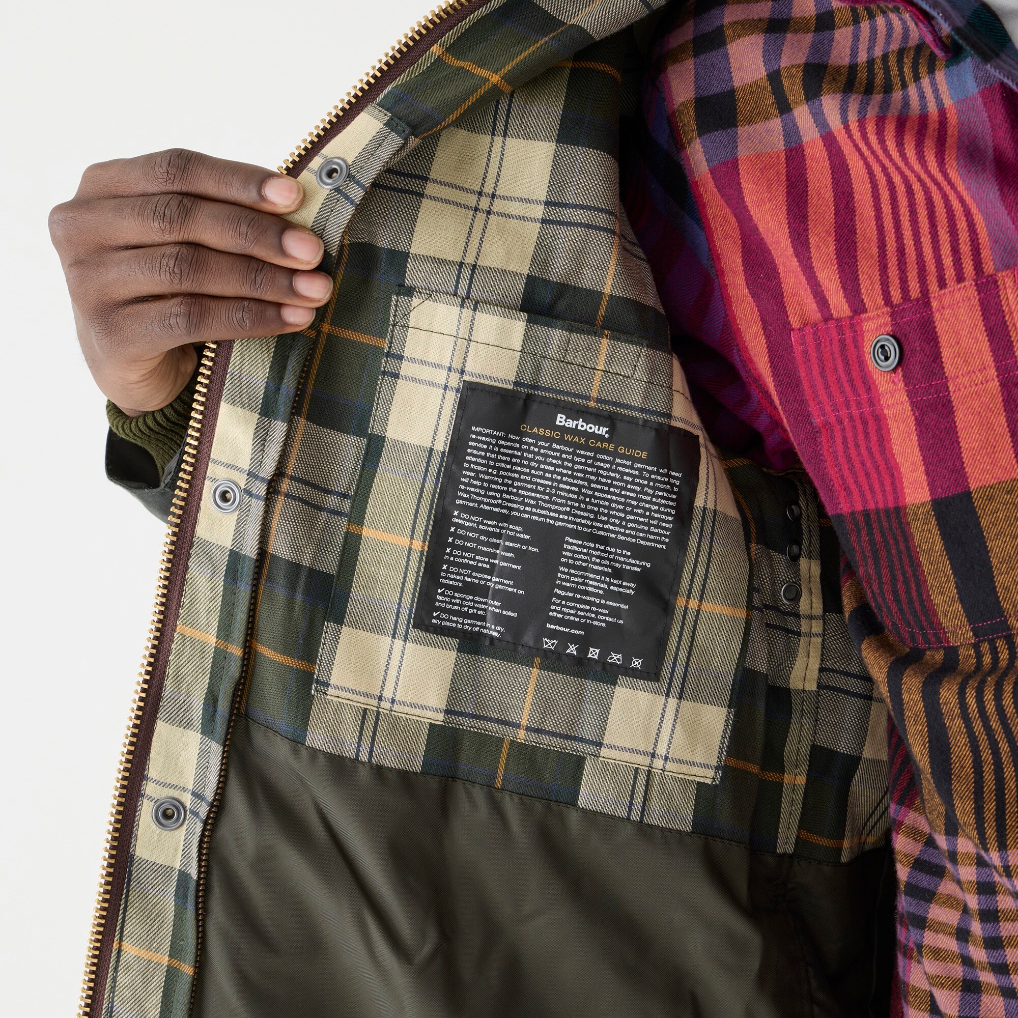 Barbour® Bedale Wax Jacket For Men | J.Crew