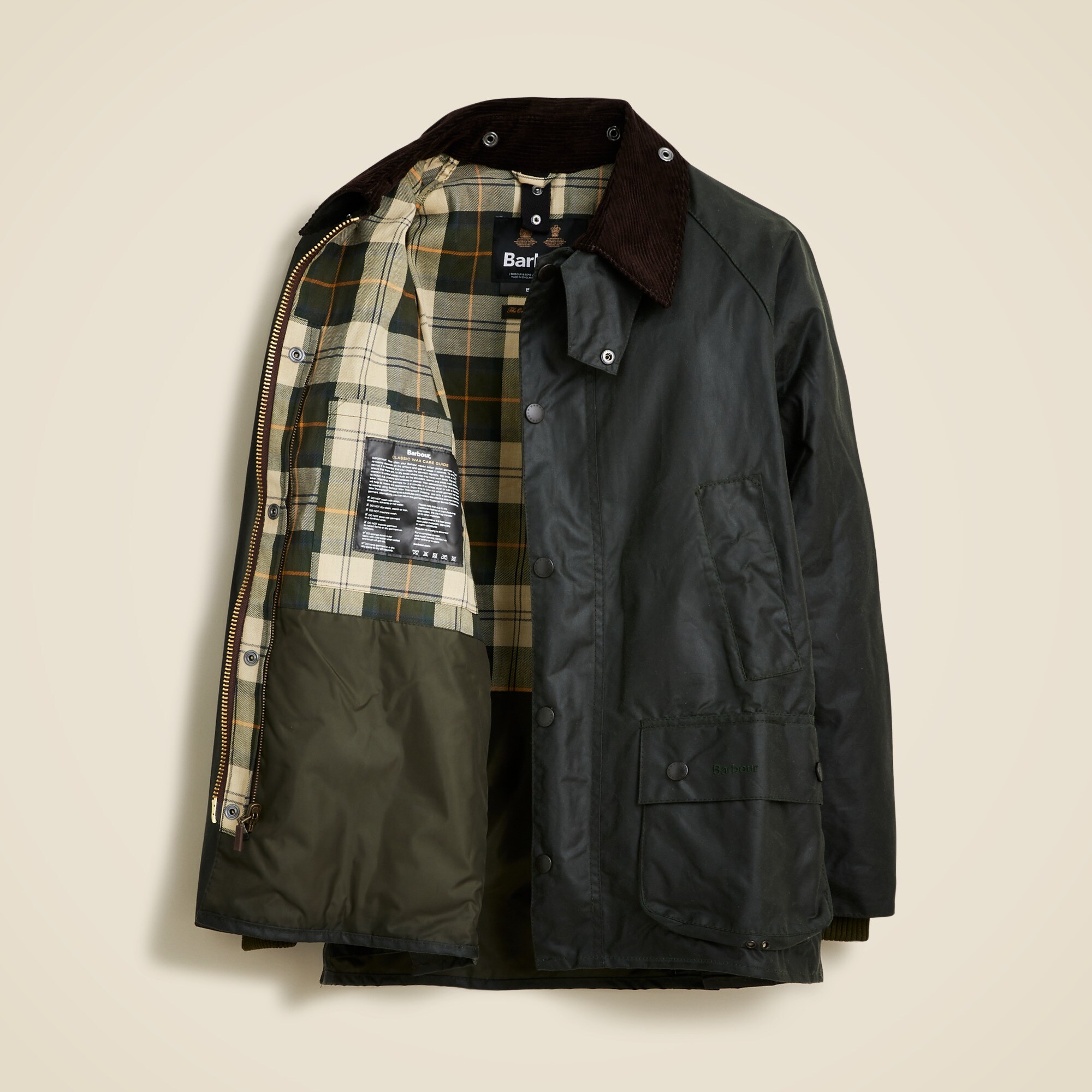 Barbour® Bedale Wax Jacket For Men | J.Crew