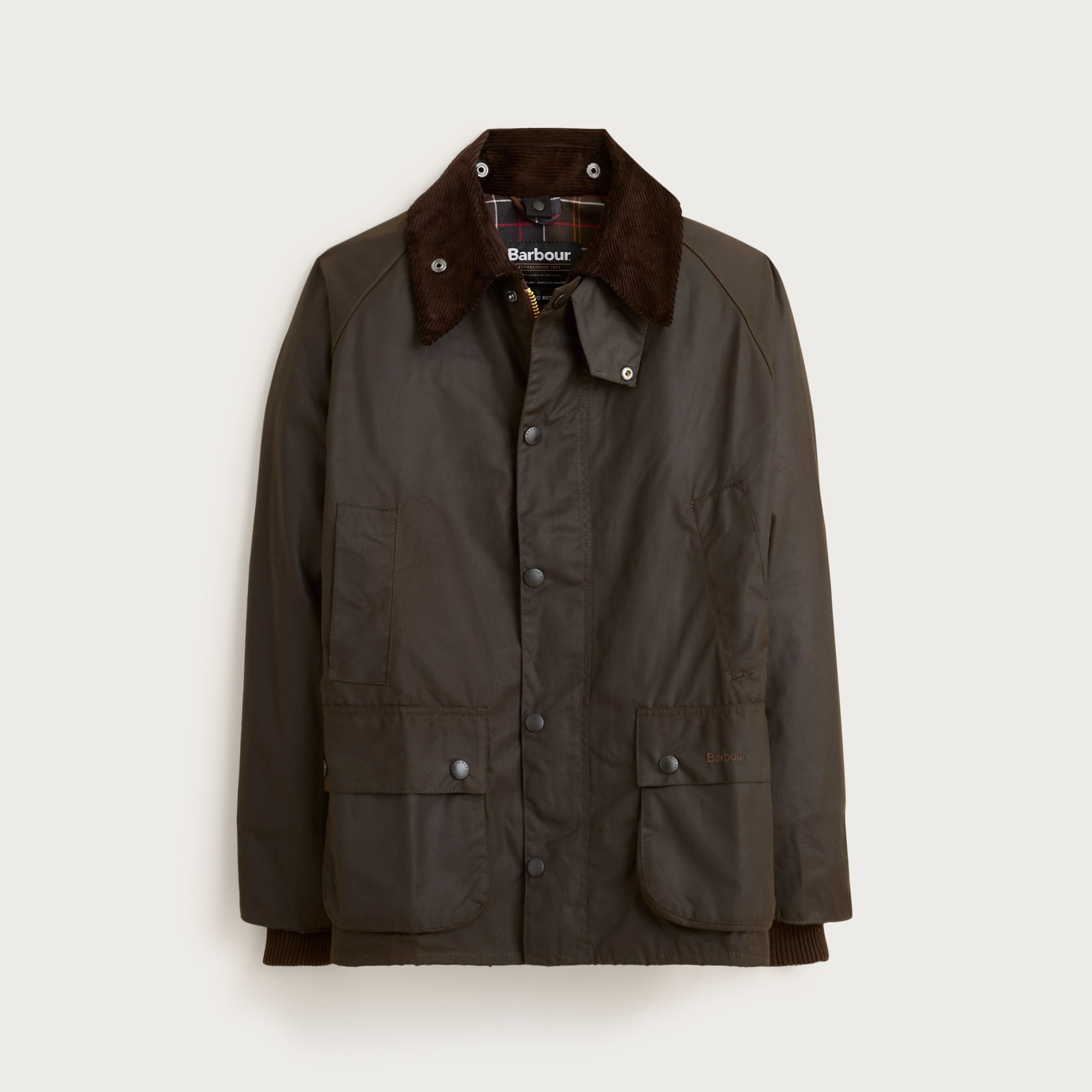 Barbour® Beaufort® Wax Jacket For Men | J.Crew