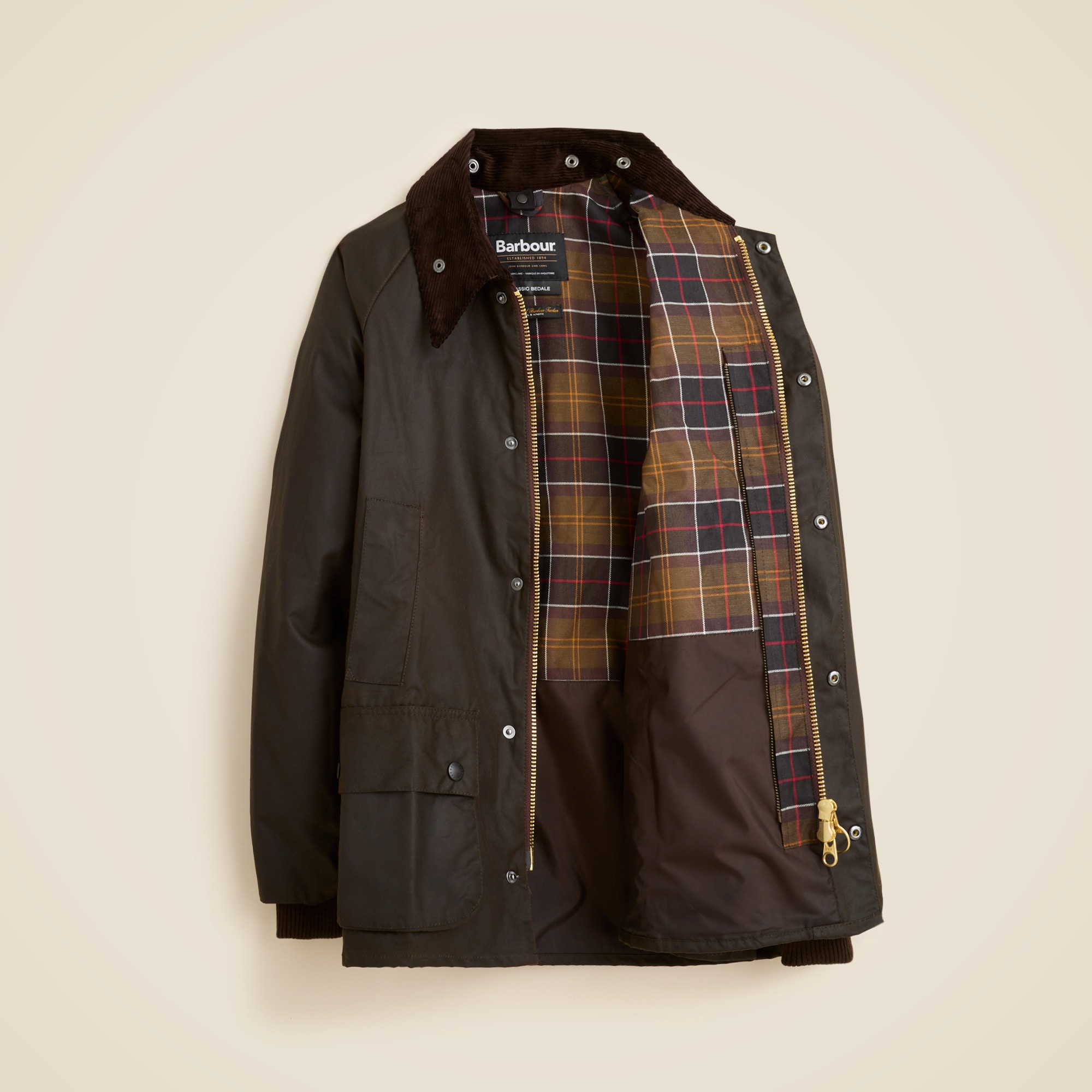 Barbour® Bedale Wax Jacket For Men | J.Crew