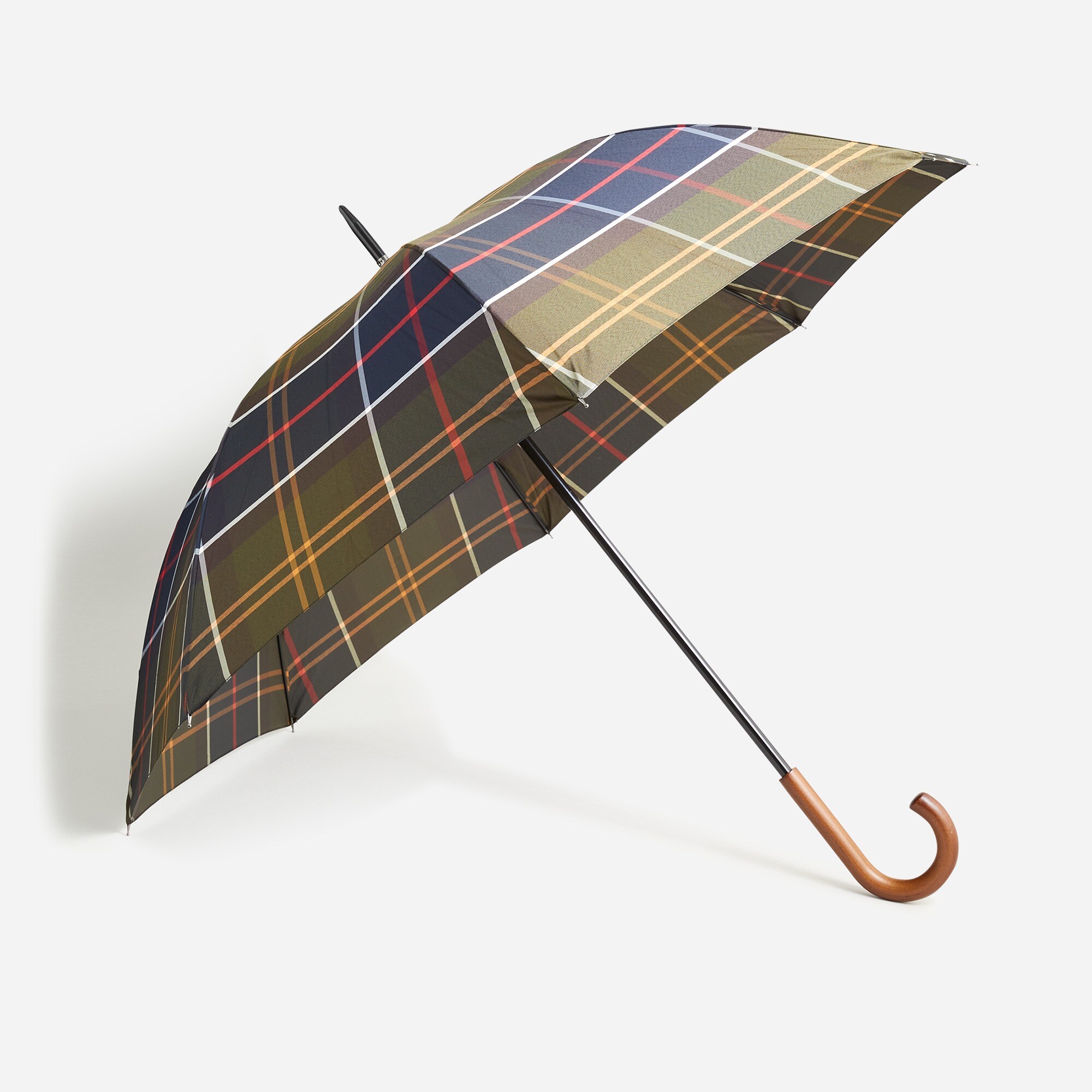 Barbour® Walker Umbrella In Tartan For Men | J.Crew