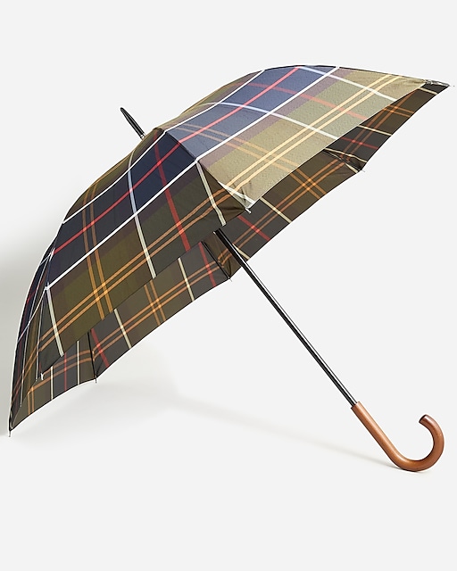 mens Barbour&reg; Walker umbrella in tartan