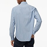 Slim Untucked printed flex casual shirt