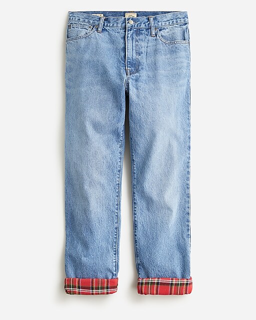  Classic Straight-fit flannel-lined jean
