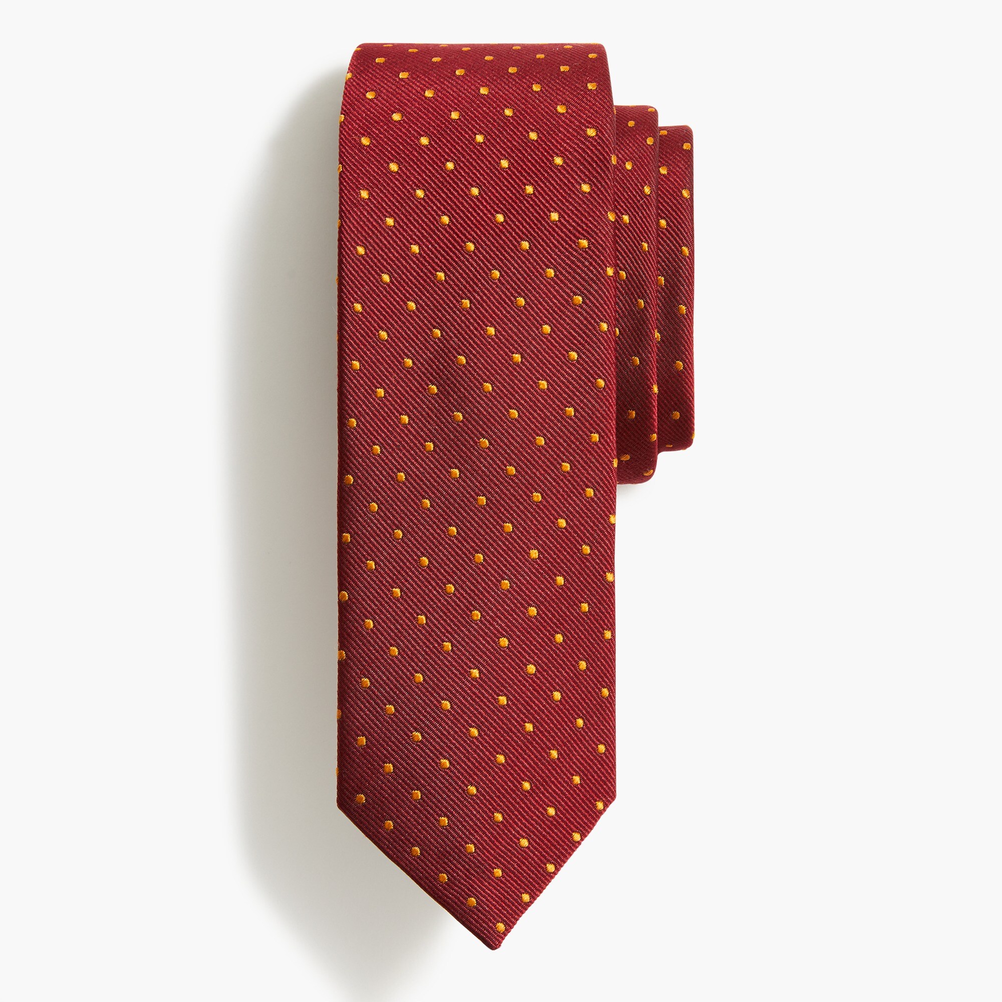 polka-dot tie for men
