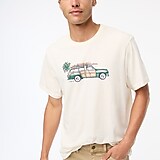 Truck and palm tree graphic tee