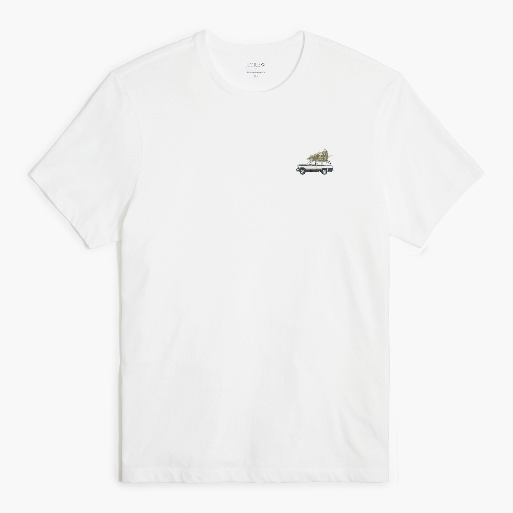 Truck and tree graphic tee