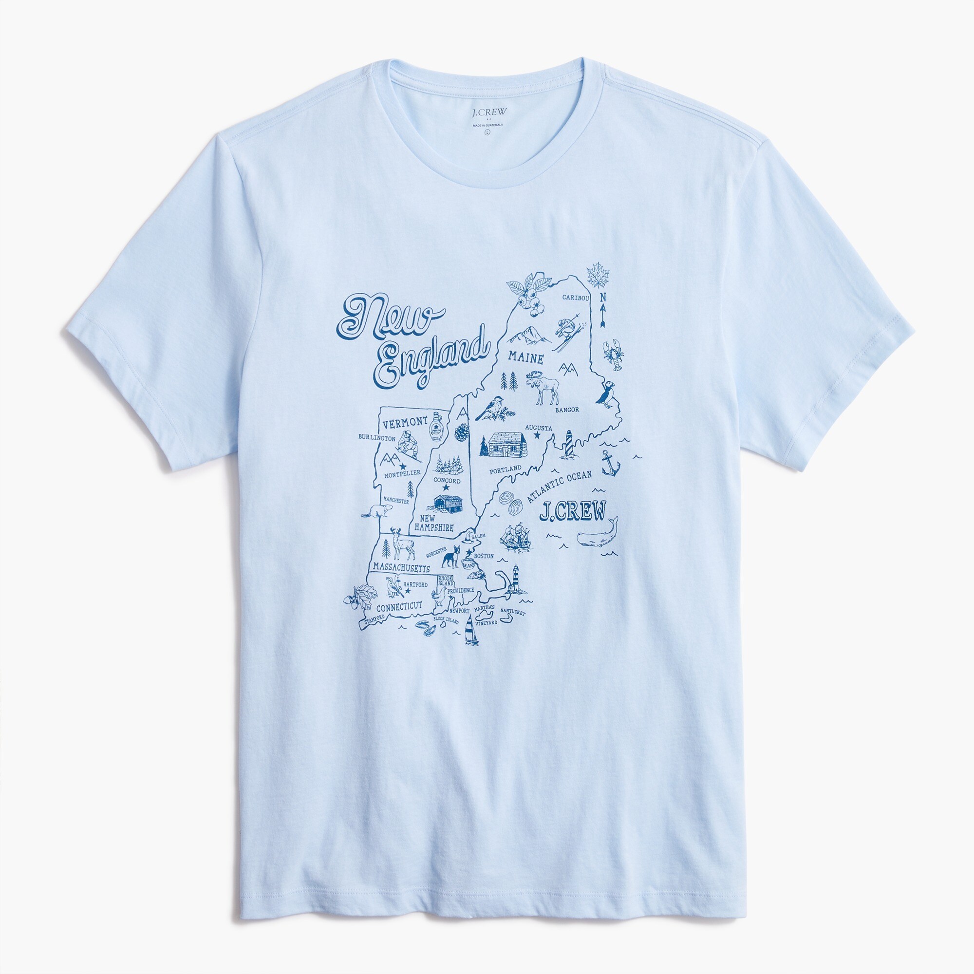 New England graphic tee