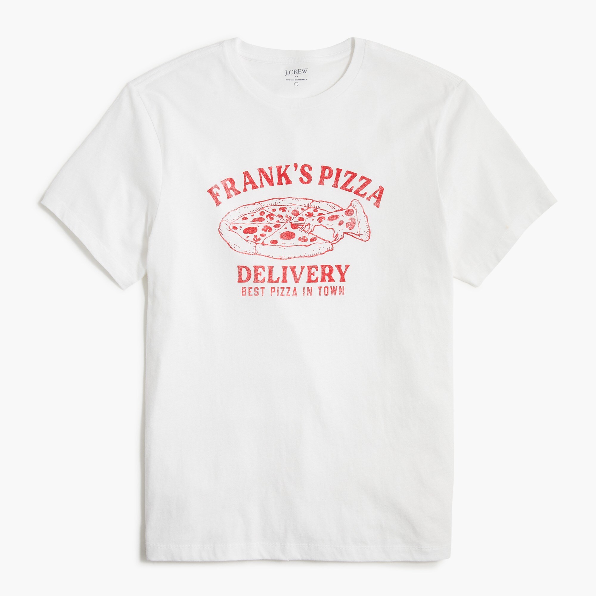 "Frank's Pizza" graphic tee