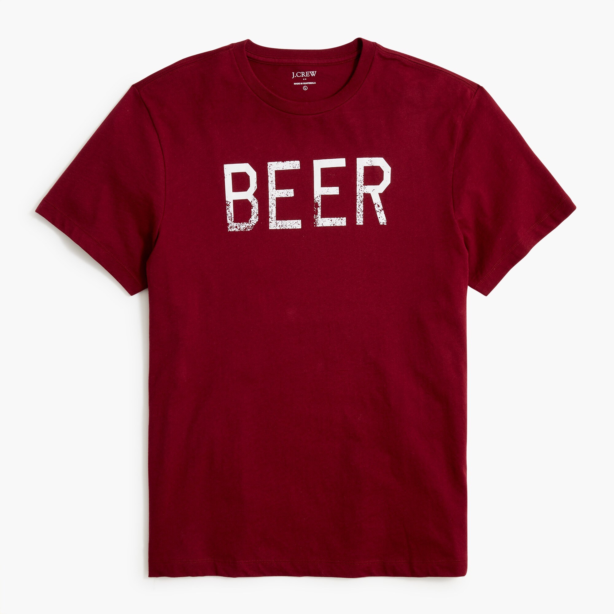 "Beer" graphic tee