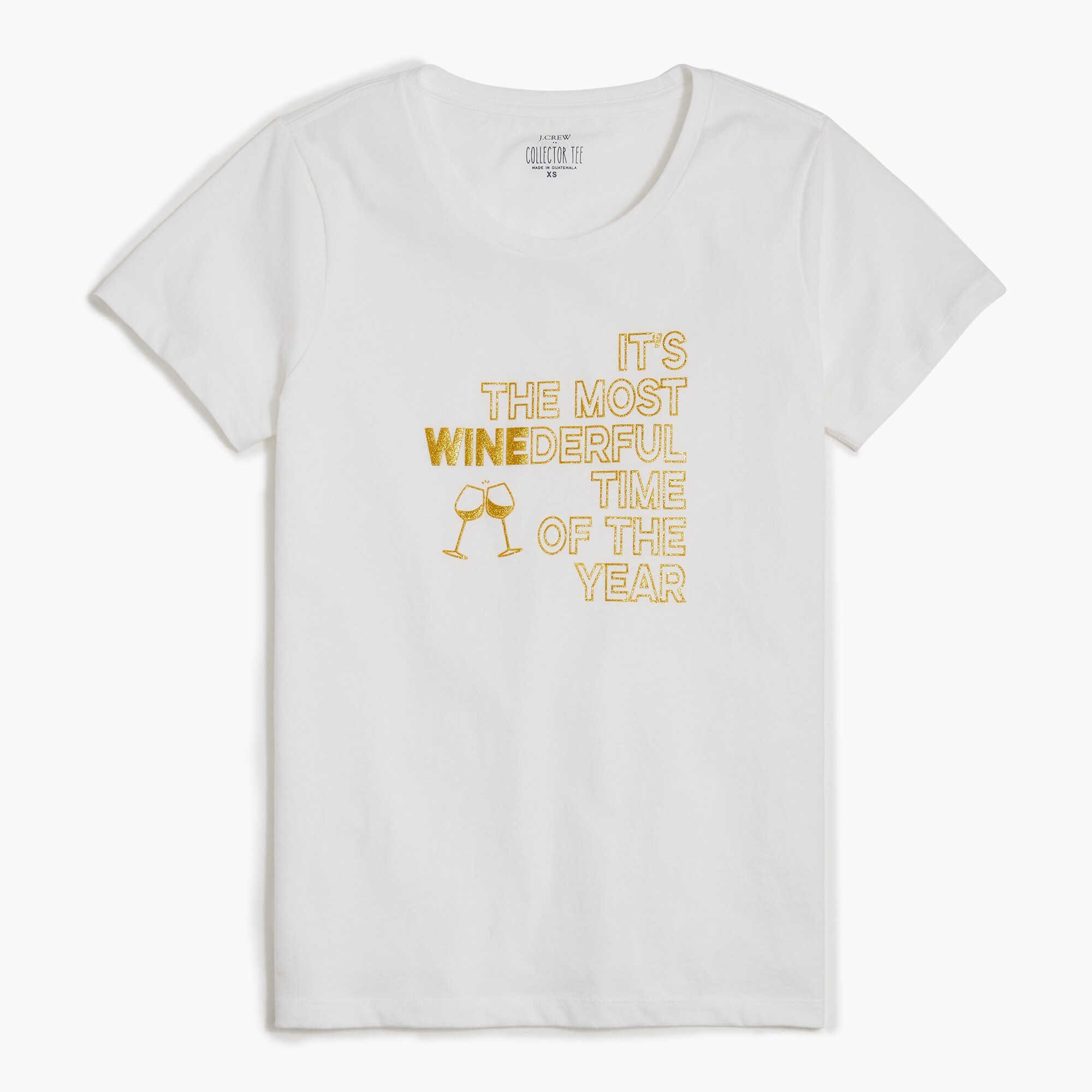 "wine-derful time" graphic tee for women