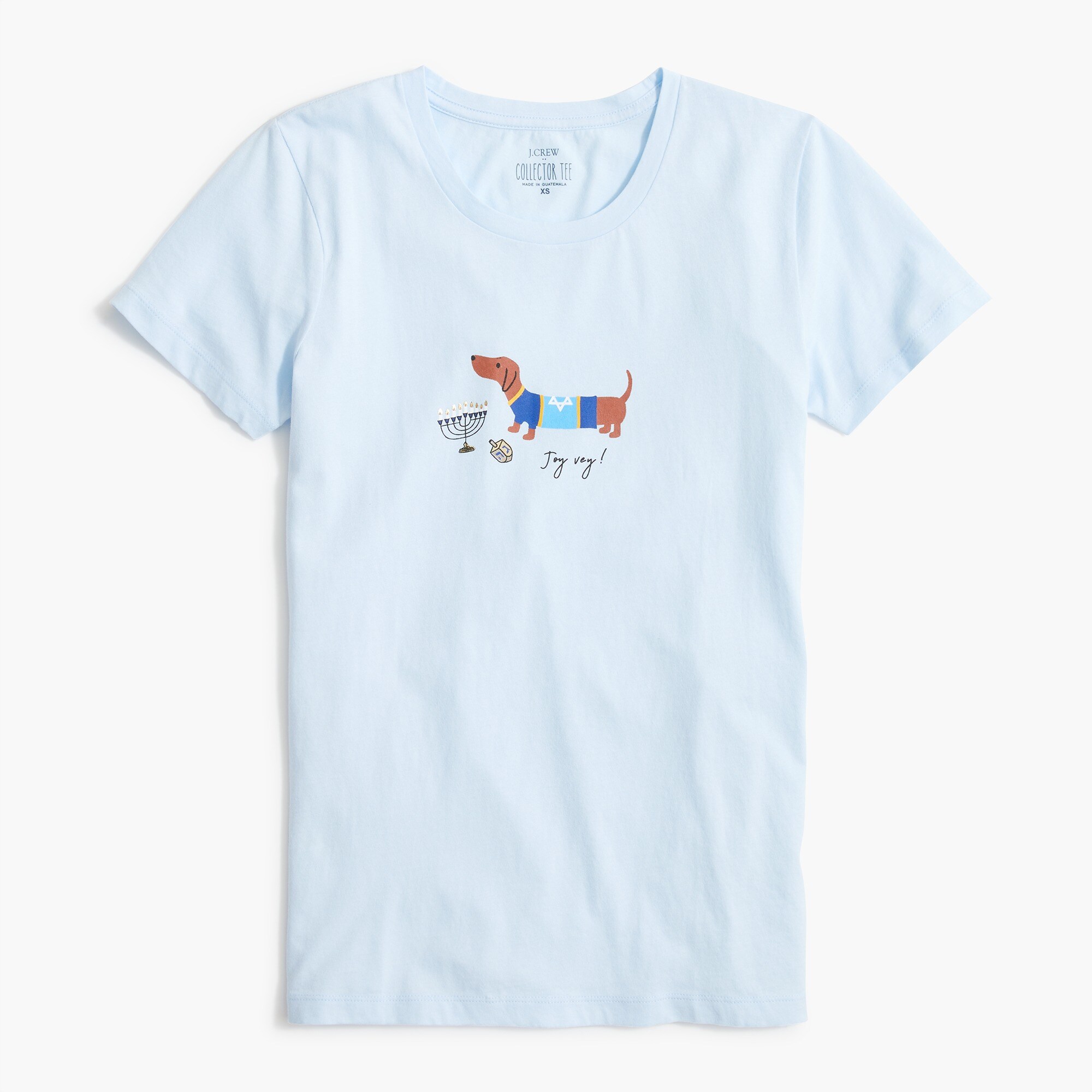 Hanukkah dog graphic tee