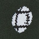 Football socks GREEN WHITE FOOTBALL factory: football socks for men