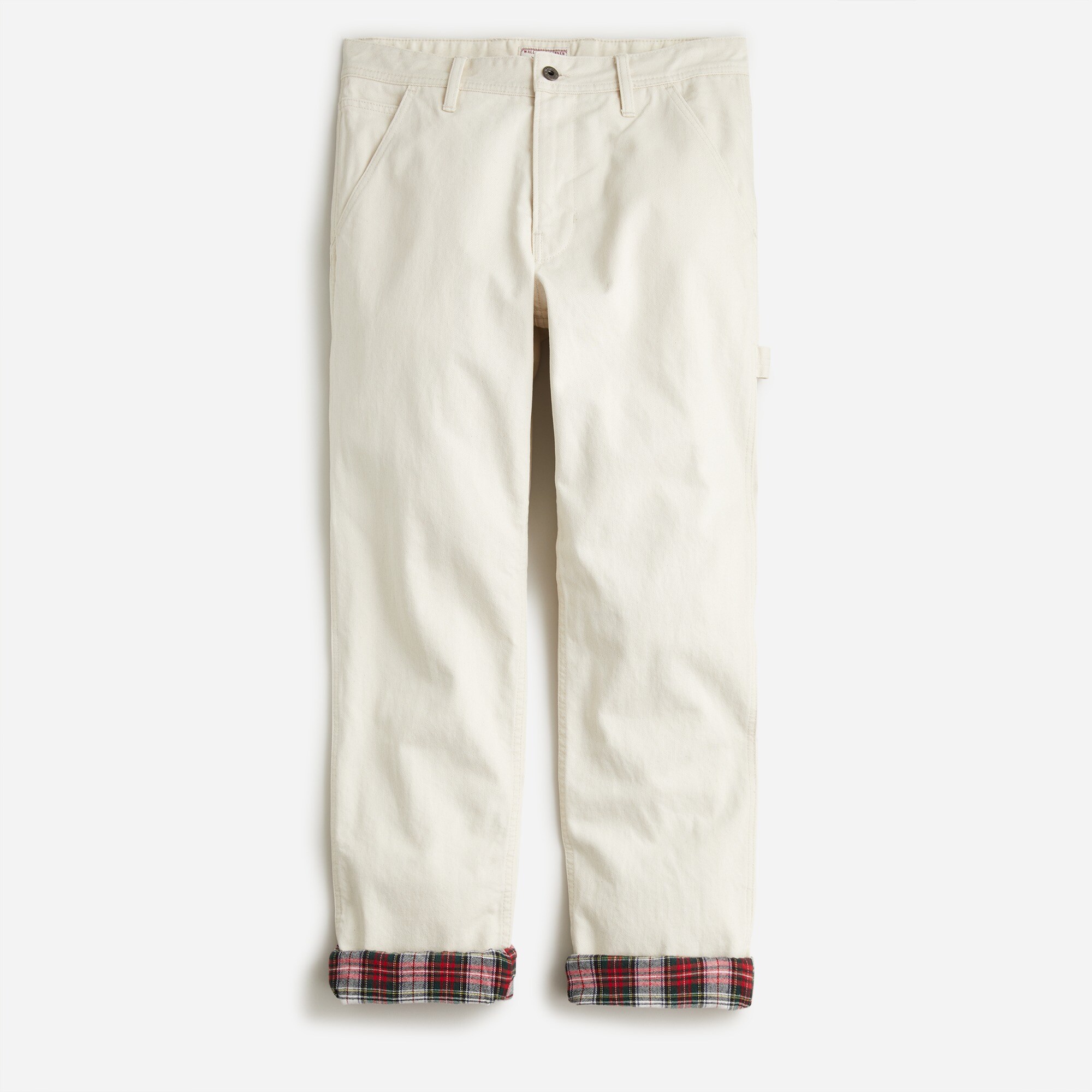 Wallace & Barnes Flannel-lined Carpenter Pant For Men | J.Crew
