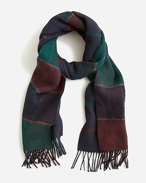  Abraham Moon &amp; Sons for J.Crew double-faced scarf in English wool