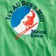 Mount Snow X J.Crew made-in-the-USA &quot;It&apos;s All Downhill&quot; graphic T-shirt GREEN DOWNHILL GRAPHIC j.crew: mount snow x j.crew made-in-the-usa &quot;it&apos;s all downhill&quot; graphic t-shirt for men