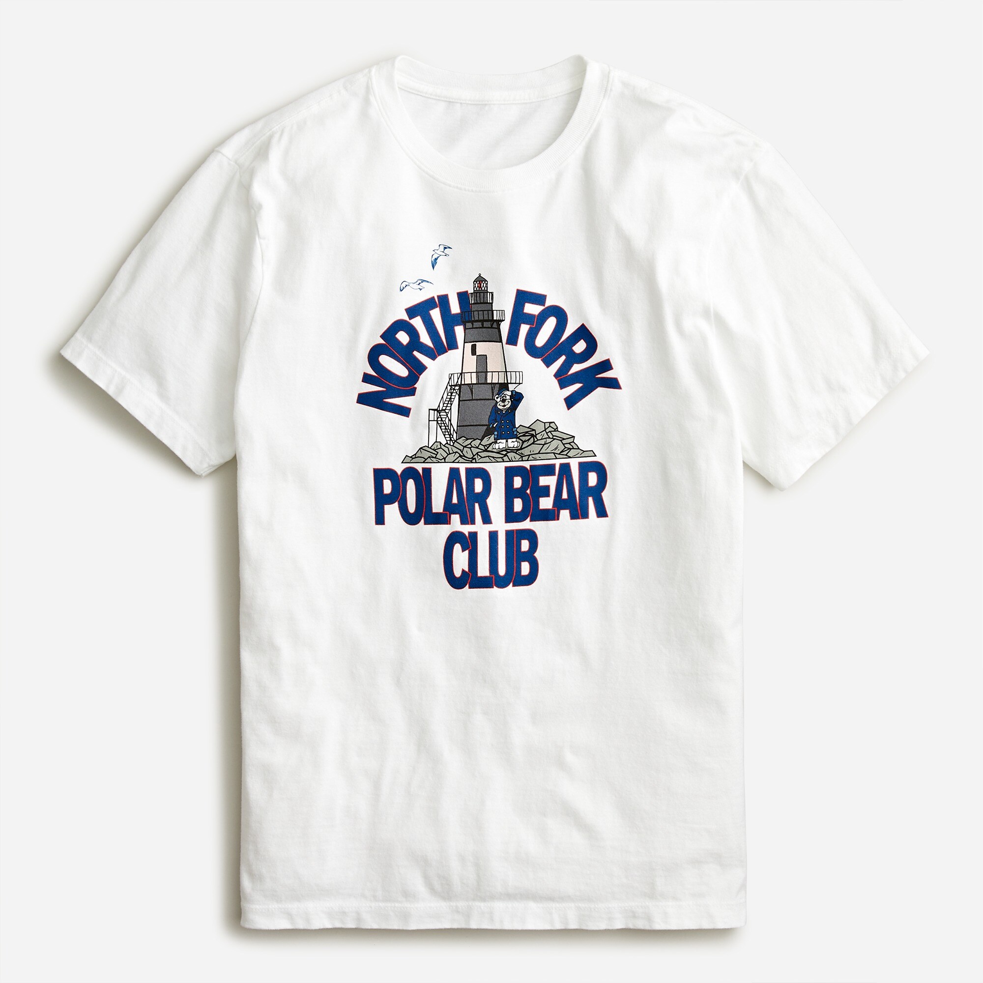 Made-in-the-USA polar graphic T-shirt