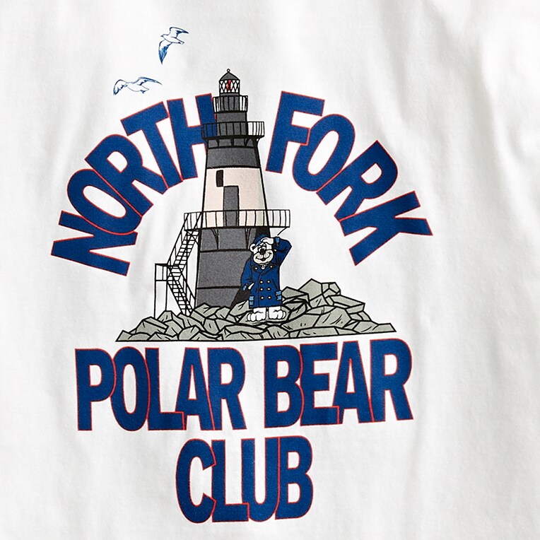 Made-in-the-USA polar graphic T-shirt WHITE NORTH FORK GRAPHI j.crew: made-in-the-usa polar graphic t-shirt for men