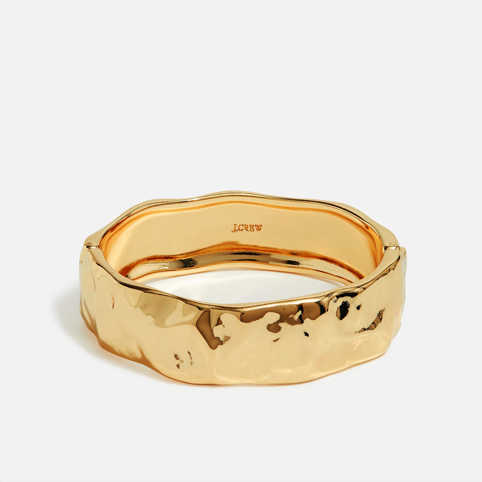 Hammered cuff bracelet
