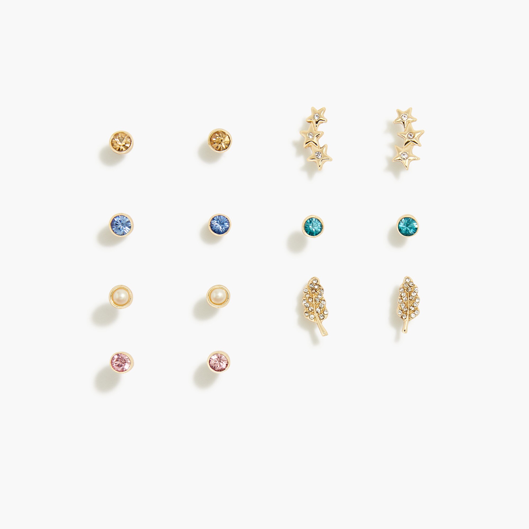 Stud earrings set