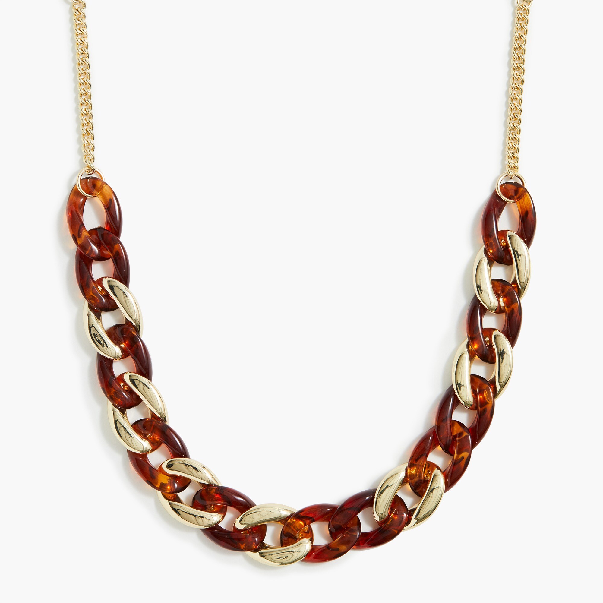 Tortoise chain necklace
