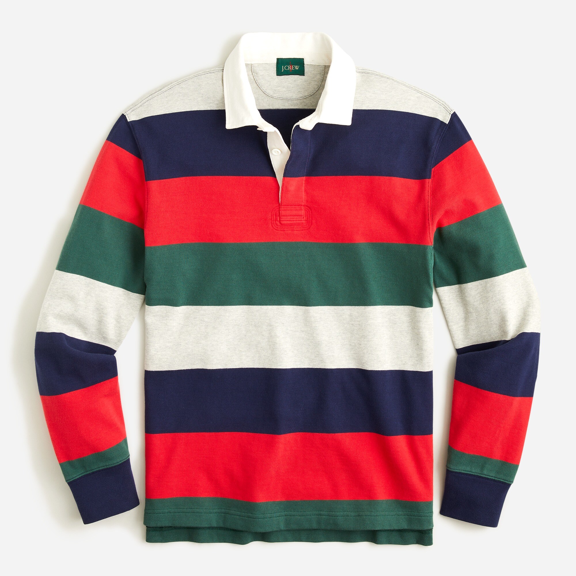 J.Crew: Rugby Shirt In Stripe For Men