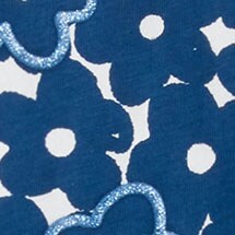 Girls&apos; long-sleeve sparkly flowers graphic tee FLOWER SPARKLE GRID girls&apos; long-sleeve sparkly flowers graphic tee for girls