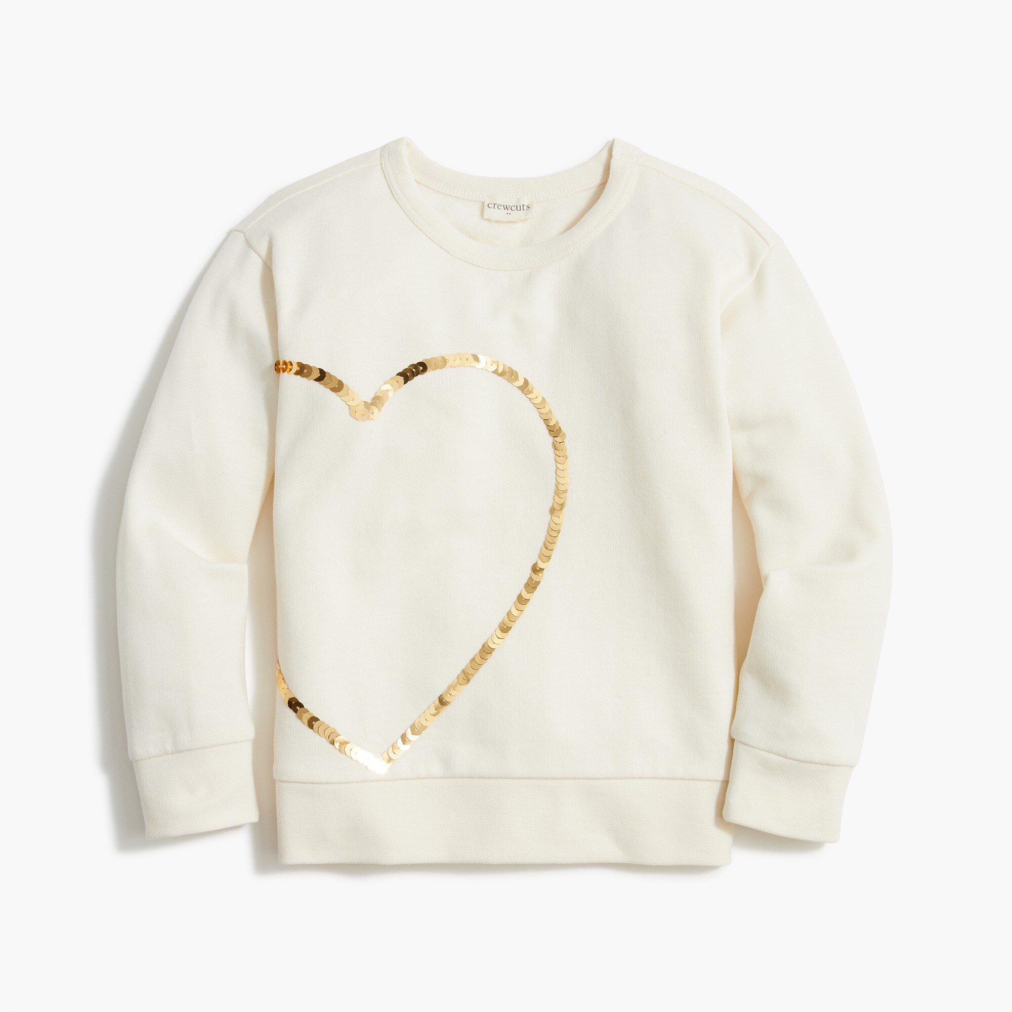 girls&apos; heart graphic sweatshirt for girls