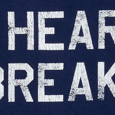 Girls&apos; long-sleeve &quot;heartbreaker&quot; graphic tee HEART BREAKER PINK AND  girls&apos; long-sleeve &quot;heartbreaker&quot; graphic tee for girls