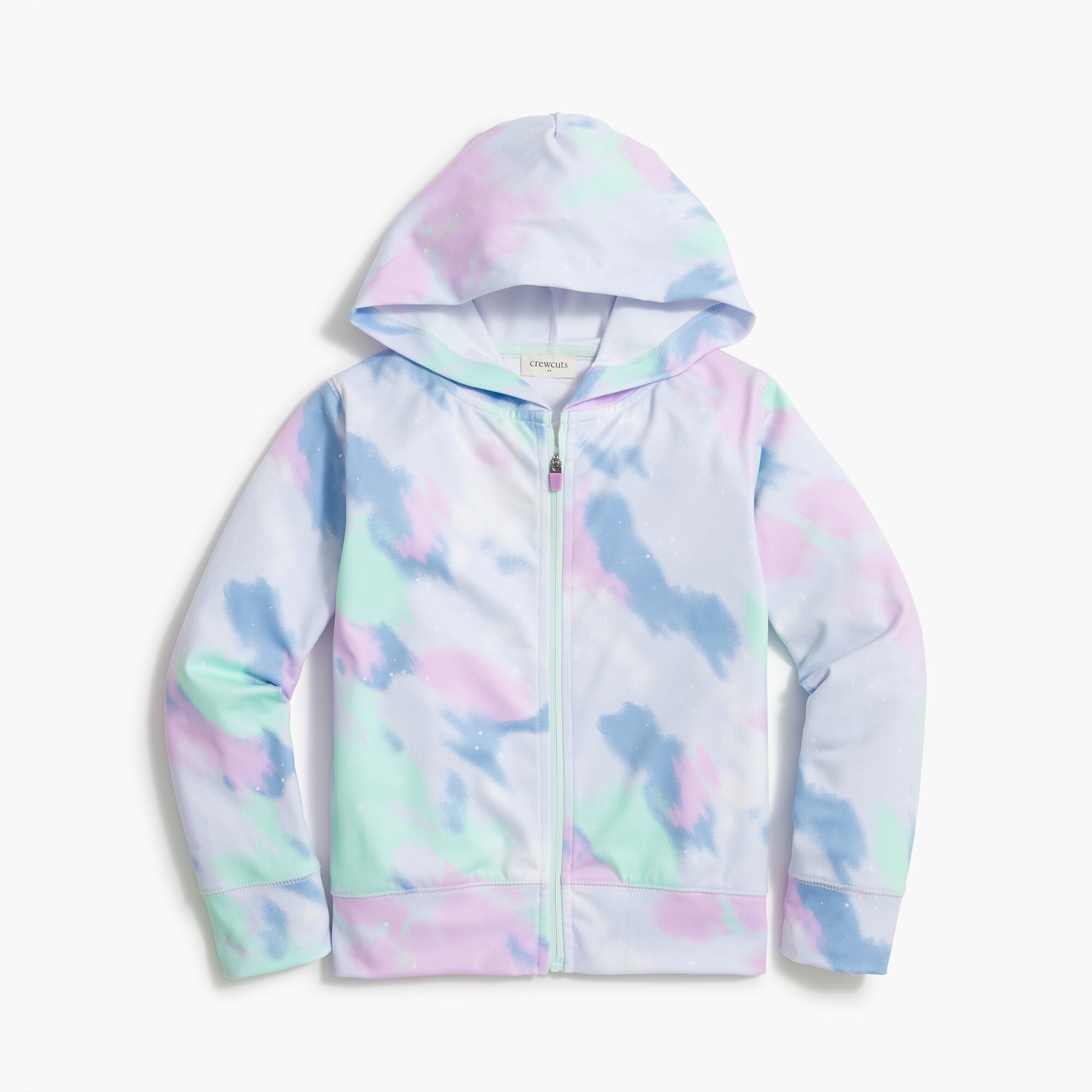Girls' active full-zip hoodie