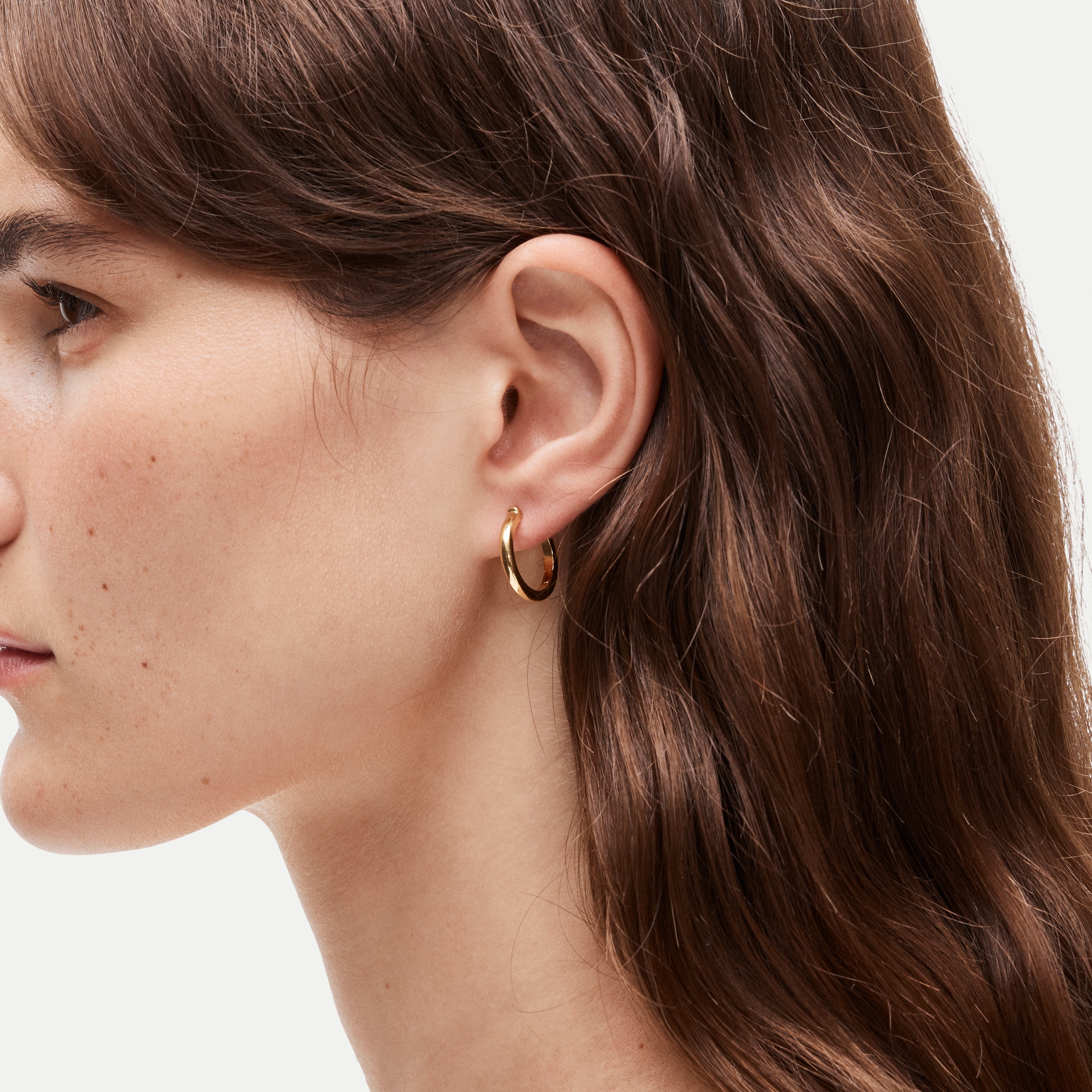 Small hoop earrings set-of-three