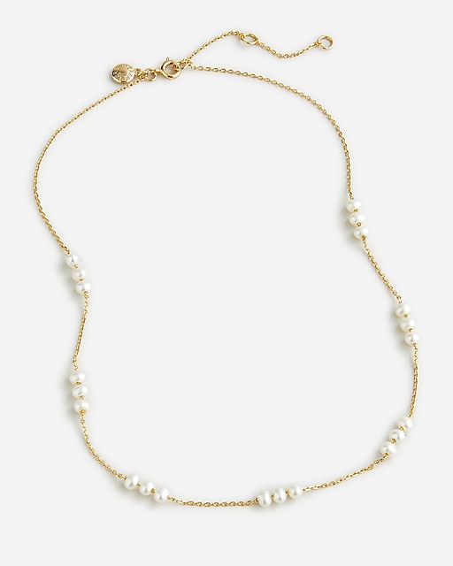  Freshwater pearl beaded necklace