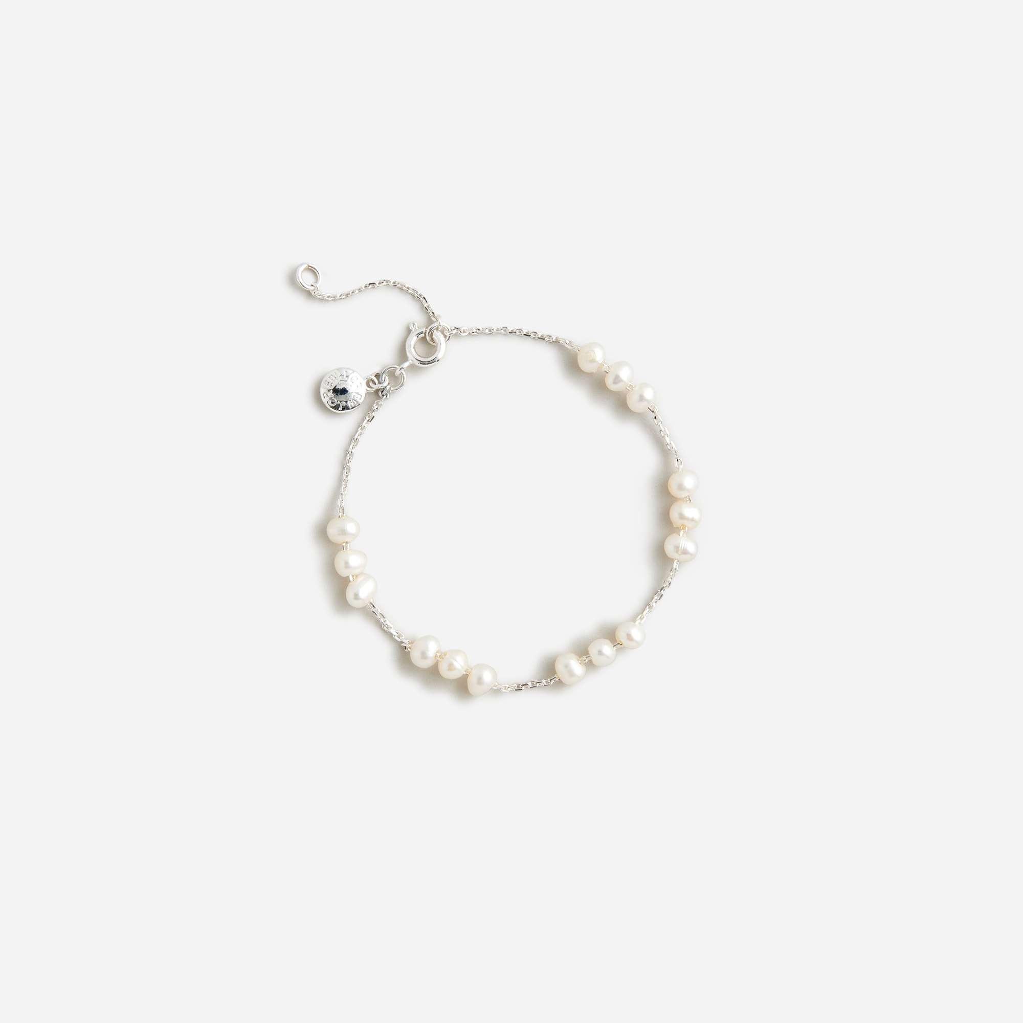 womens Freshwater pearl beaded adjustable bracelet