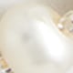 Freshwater pearl beaded adjustable bracelet SILVER MIRROR