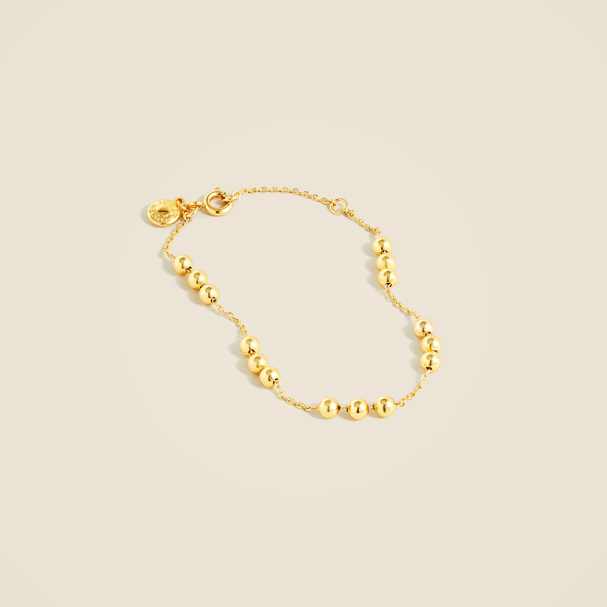 Beaded adjustable bracelet