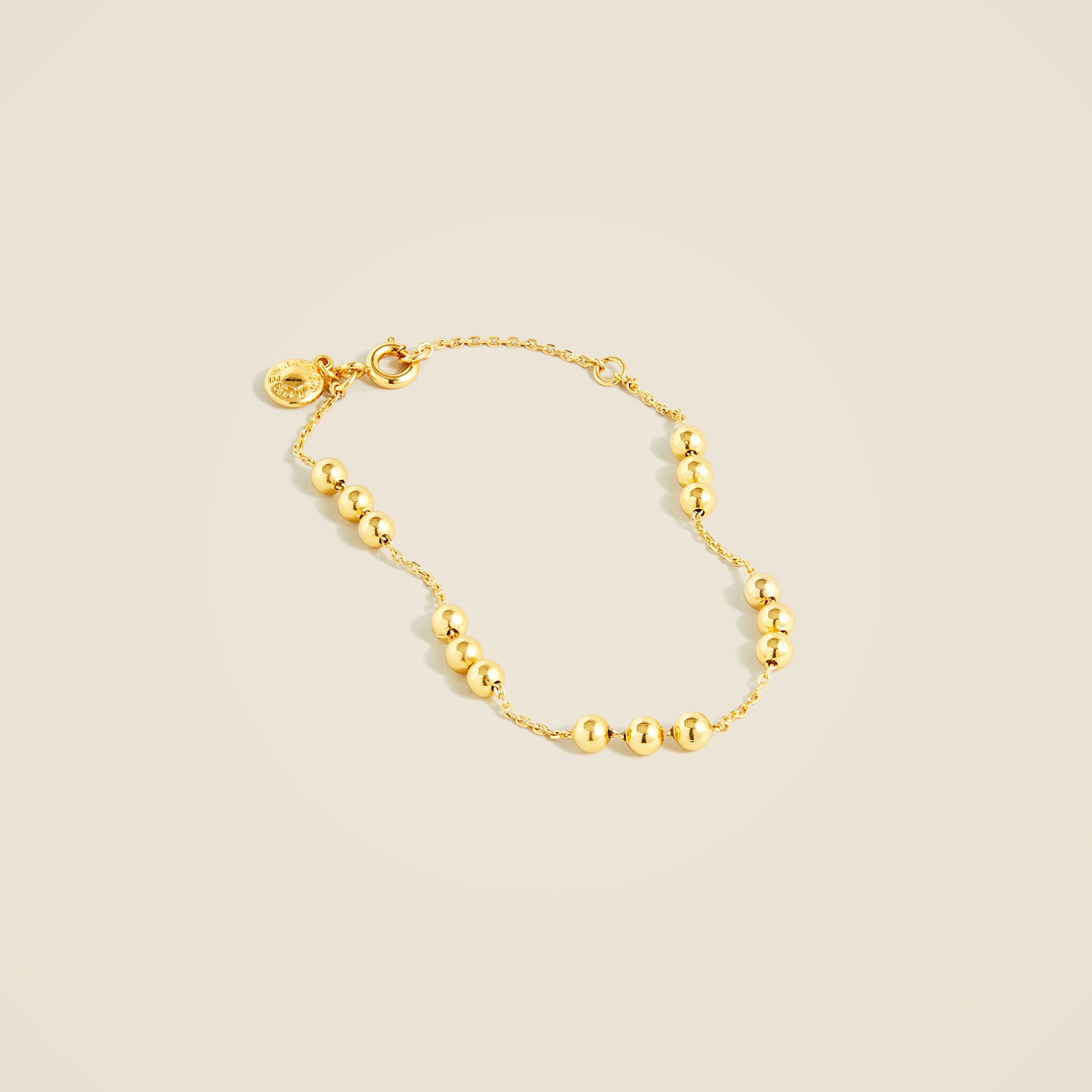 Beaded adjustable bracelet