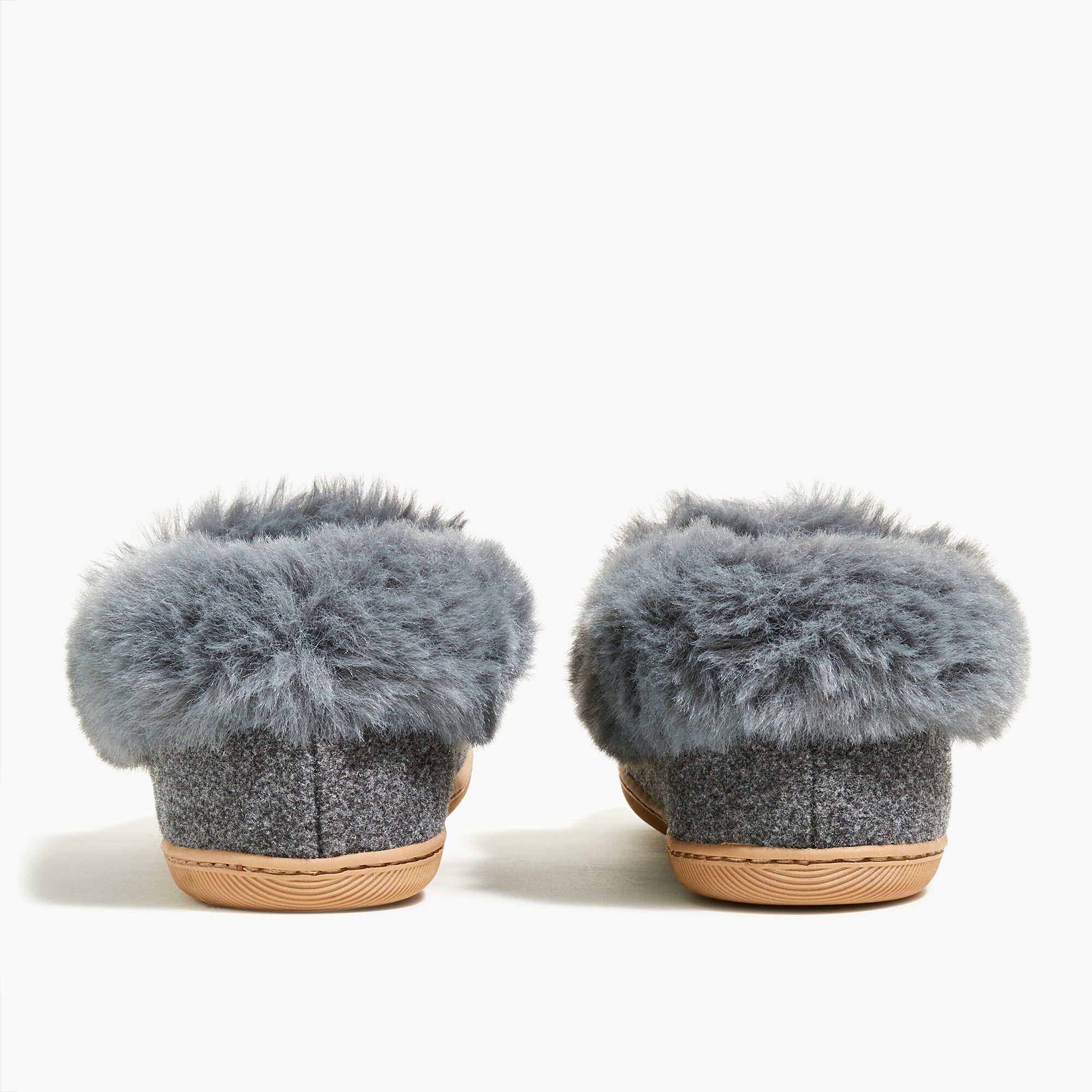 Heathered slippers