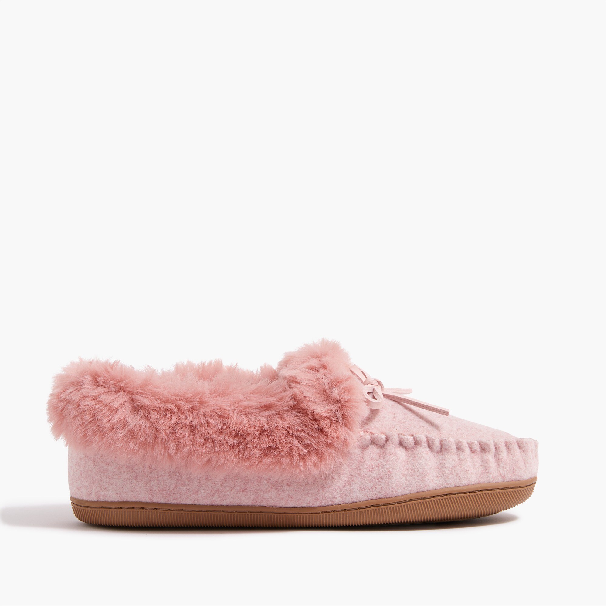 Heathered slippers