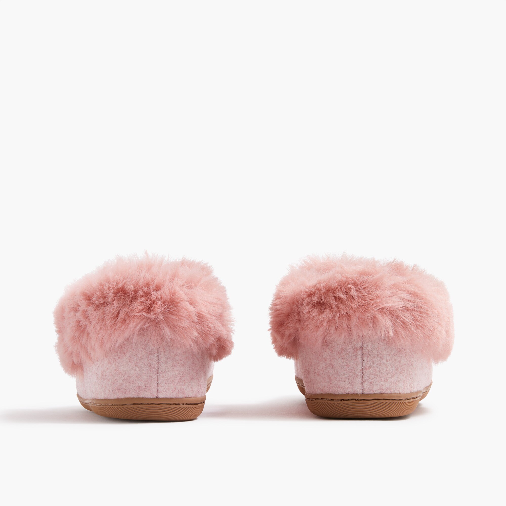 Heathered slippers