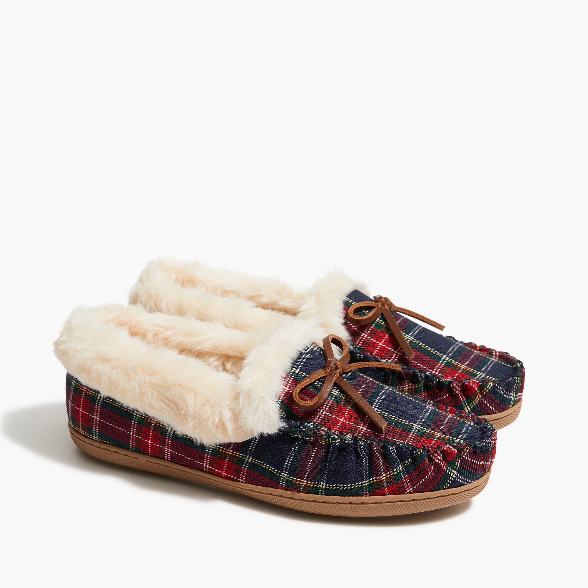 Factory Tartan Slippers For Women