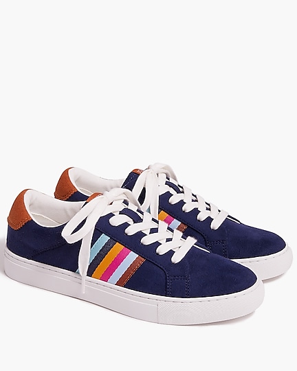  Striped sneakers