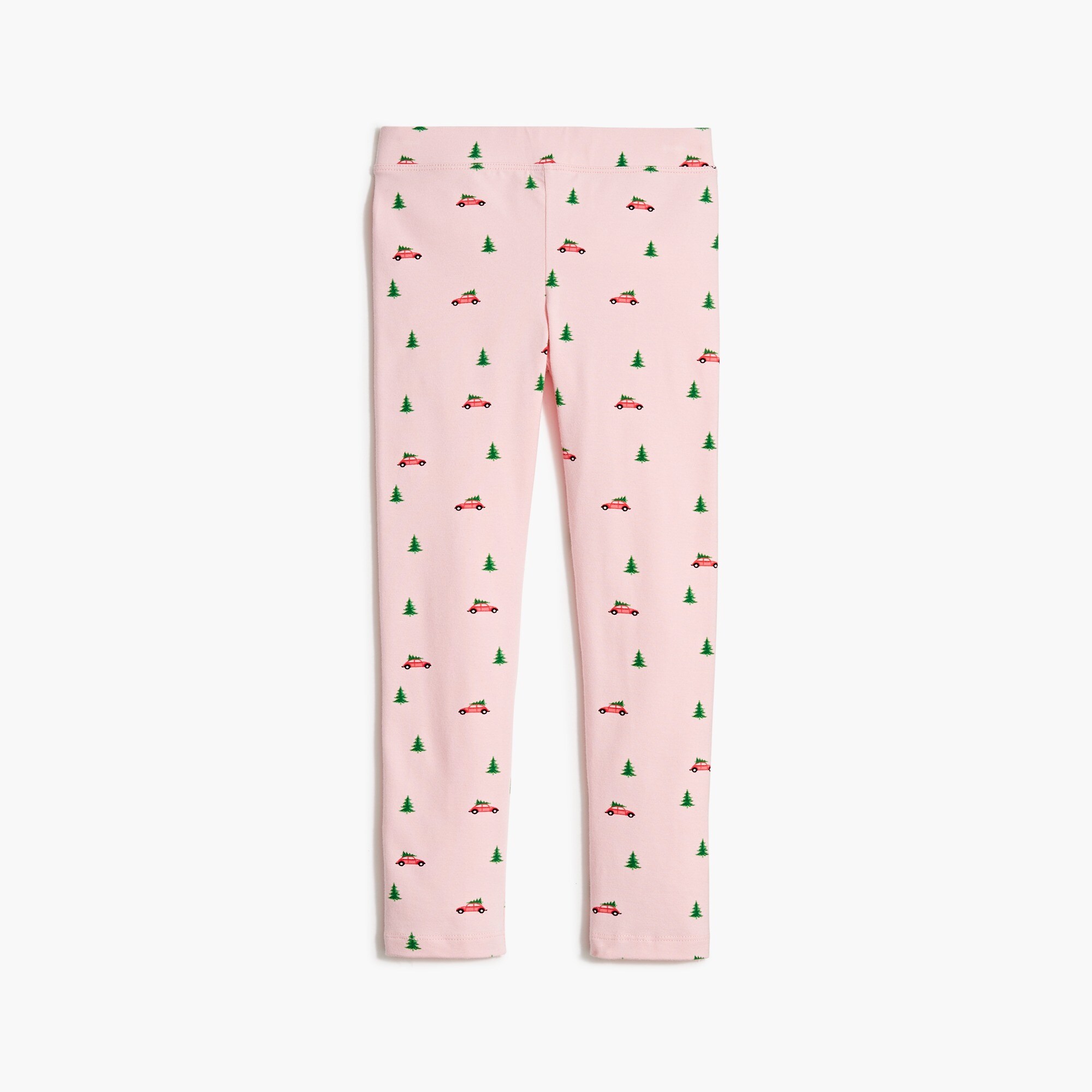 girls' festive cars printed leggings for girls